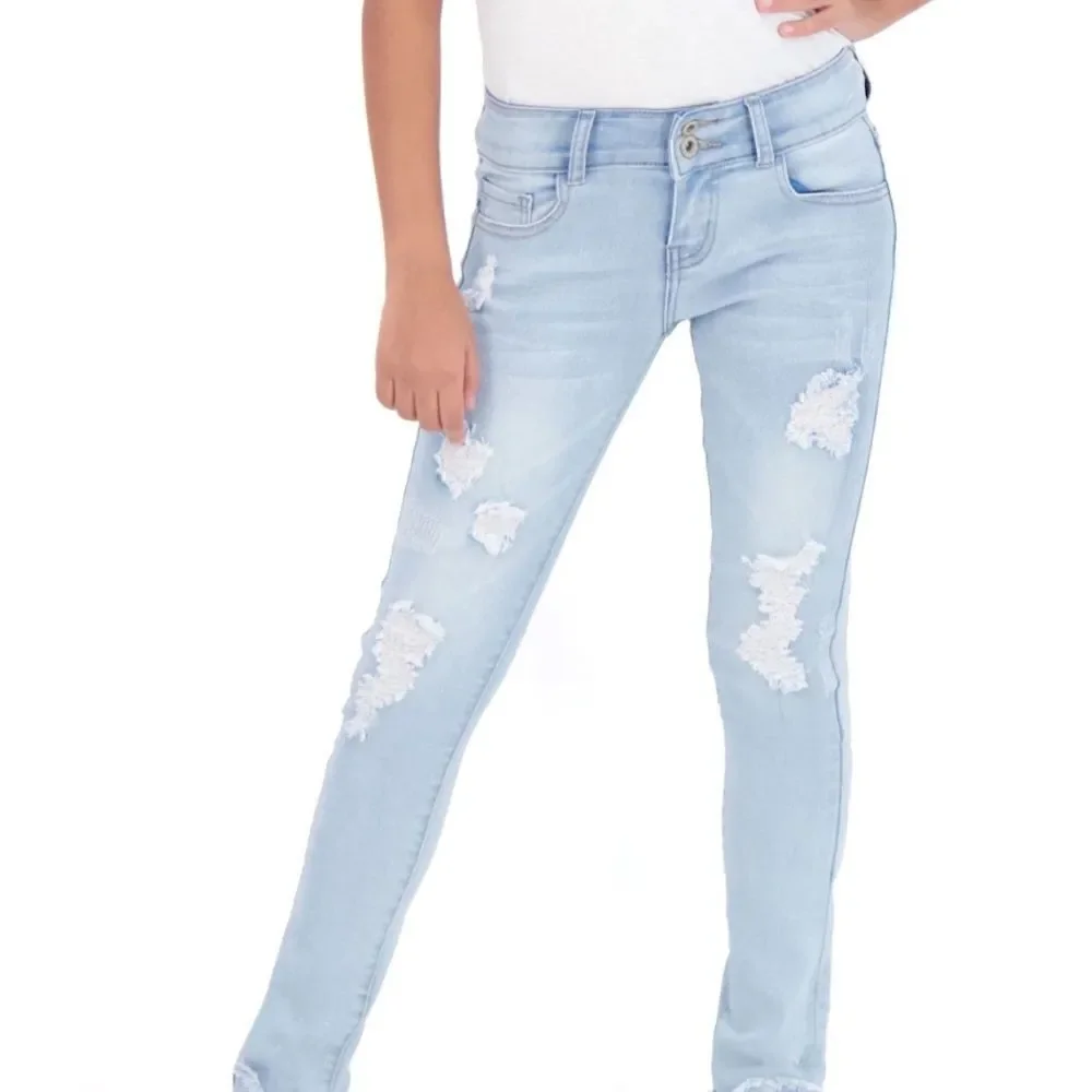 Gogo Star kids high rise big girl jeans pants denim size 8